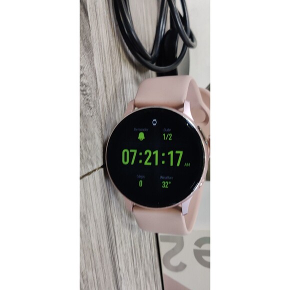 SAMSUNG GALAXY Watch Active 2~Rose~Aluminum~Bluetooth~GPS~Fitness Tracking - Picture 3 of 13